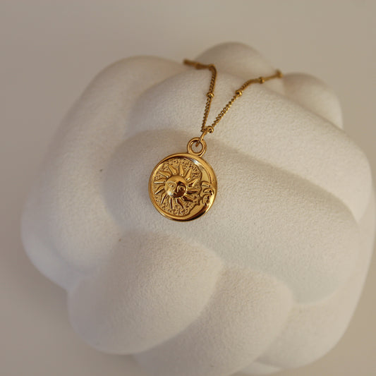 Sun Amulet Necklace
