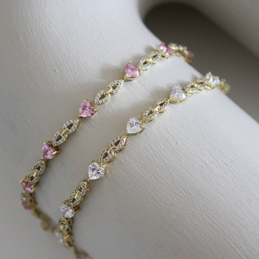 Shine Heart Armband