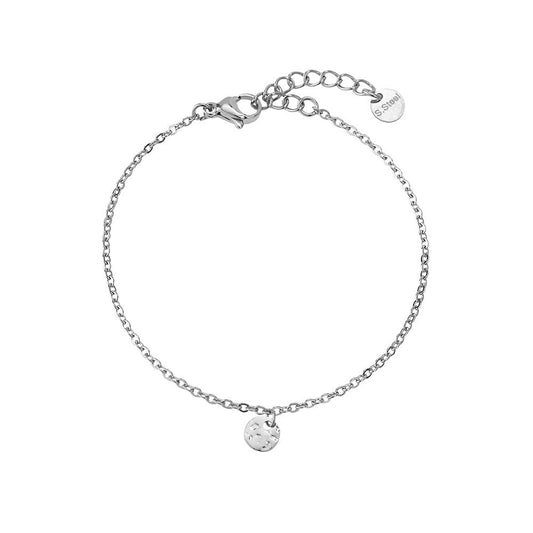 Mini Plate Armband Silber