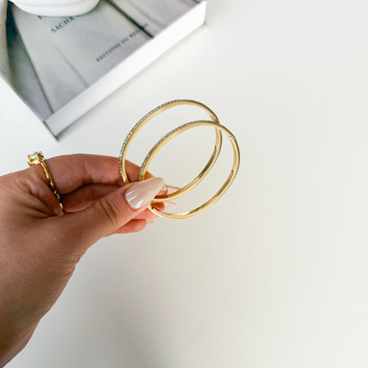 Classic Shiny Armreif Schmal