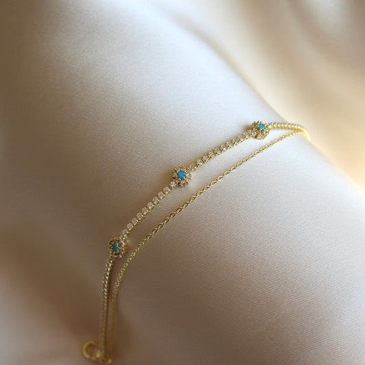Double Melia Armband
