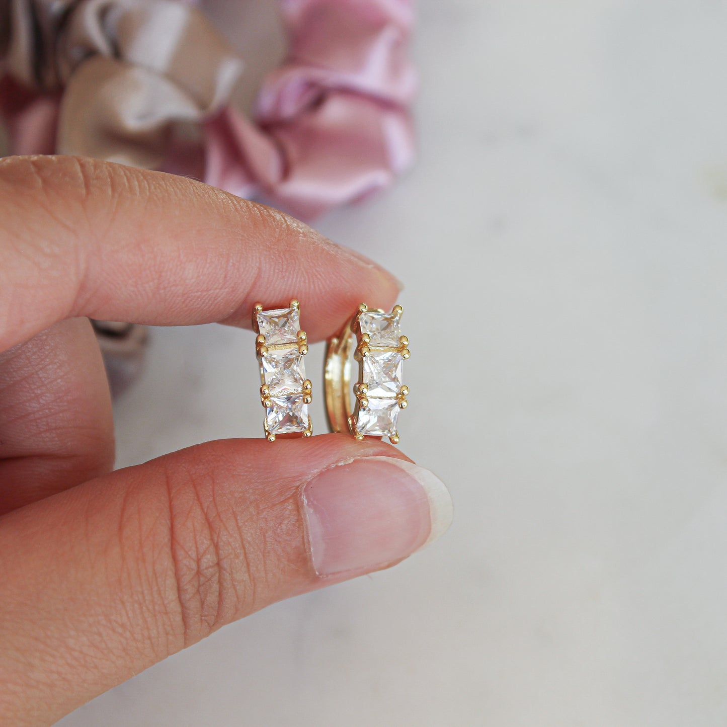 Noelani Sparkle Hoops