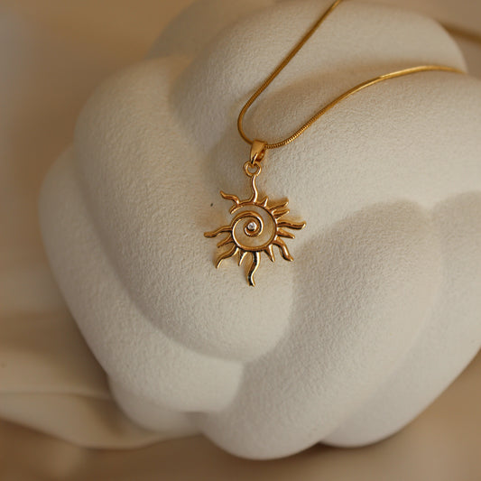 Fine Sun Necklace