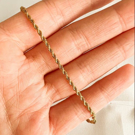 Edelstahl Twist Armband